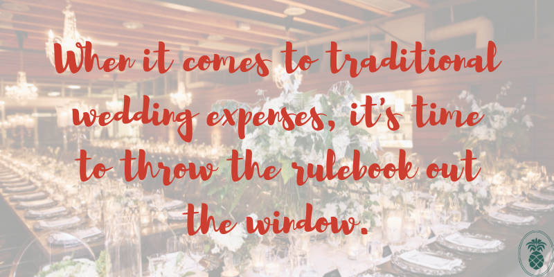 Wedding expense - Toom set up for wedding reception