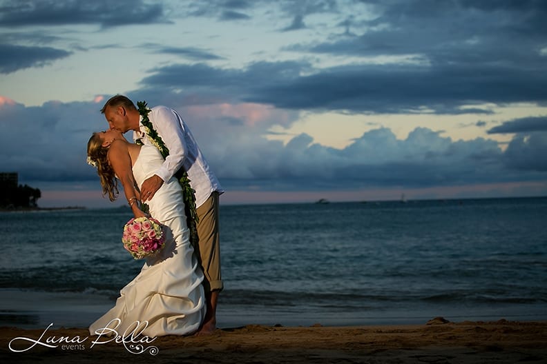 Pink and Orange Maui Wedding from Taylor'd Events Group | Photography by Luna Bella Events
